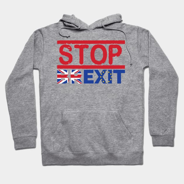 Anti Brexit European Union Uk Stop Brexit T-Shirt Hoodie by Trendo